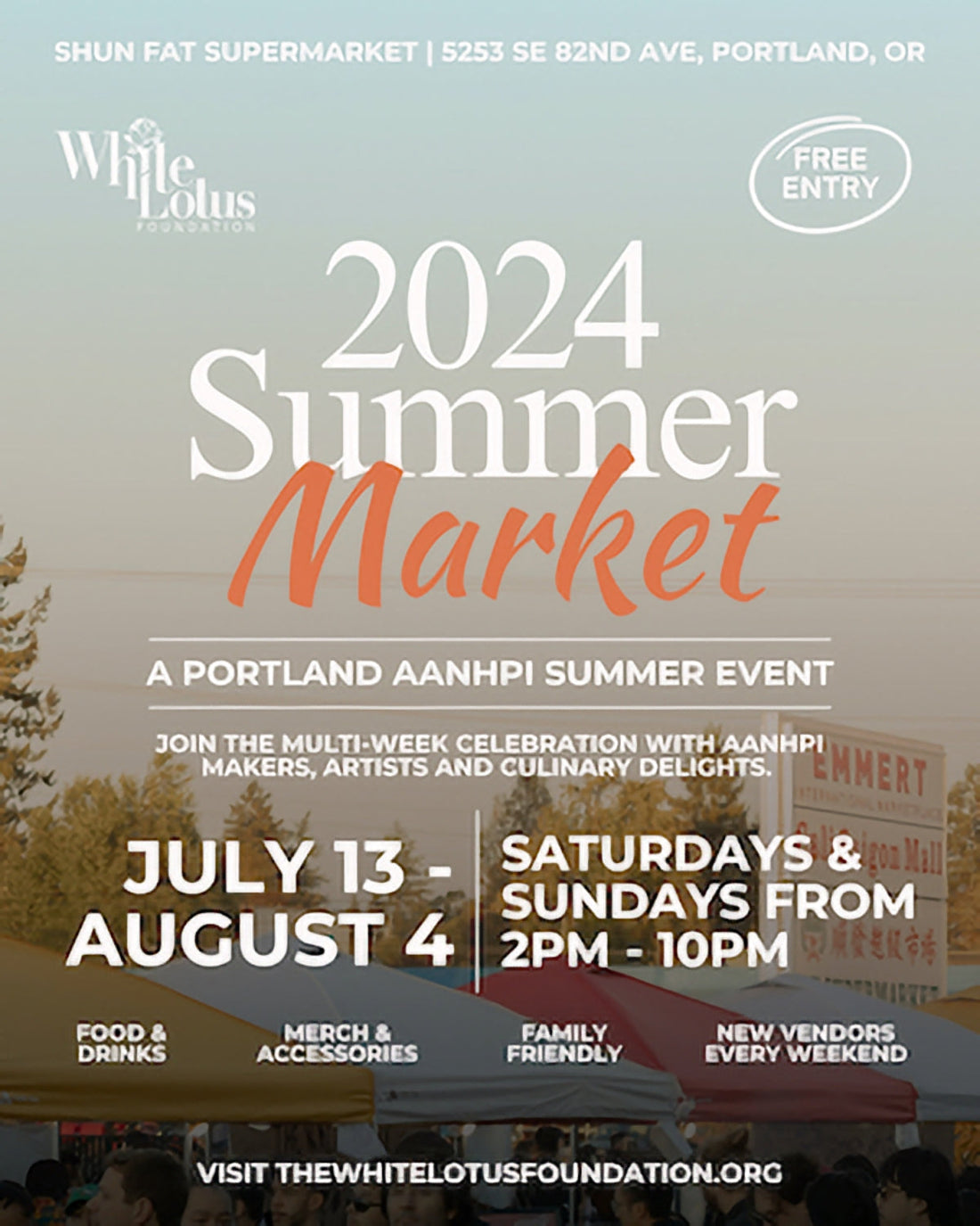 White Lotus Summer Market 2024